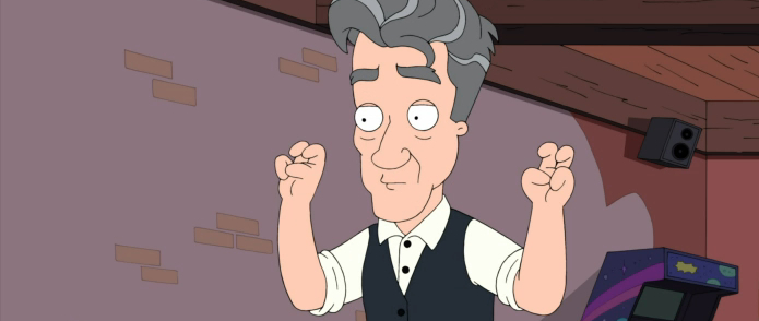 @David_Lynch on the Cleveland Show